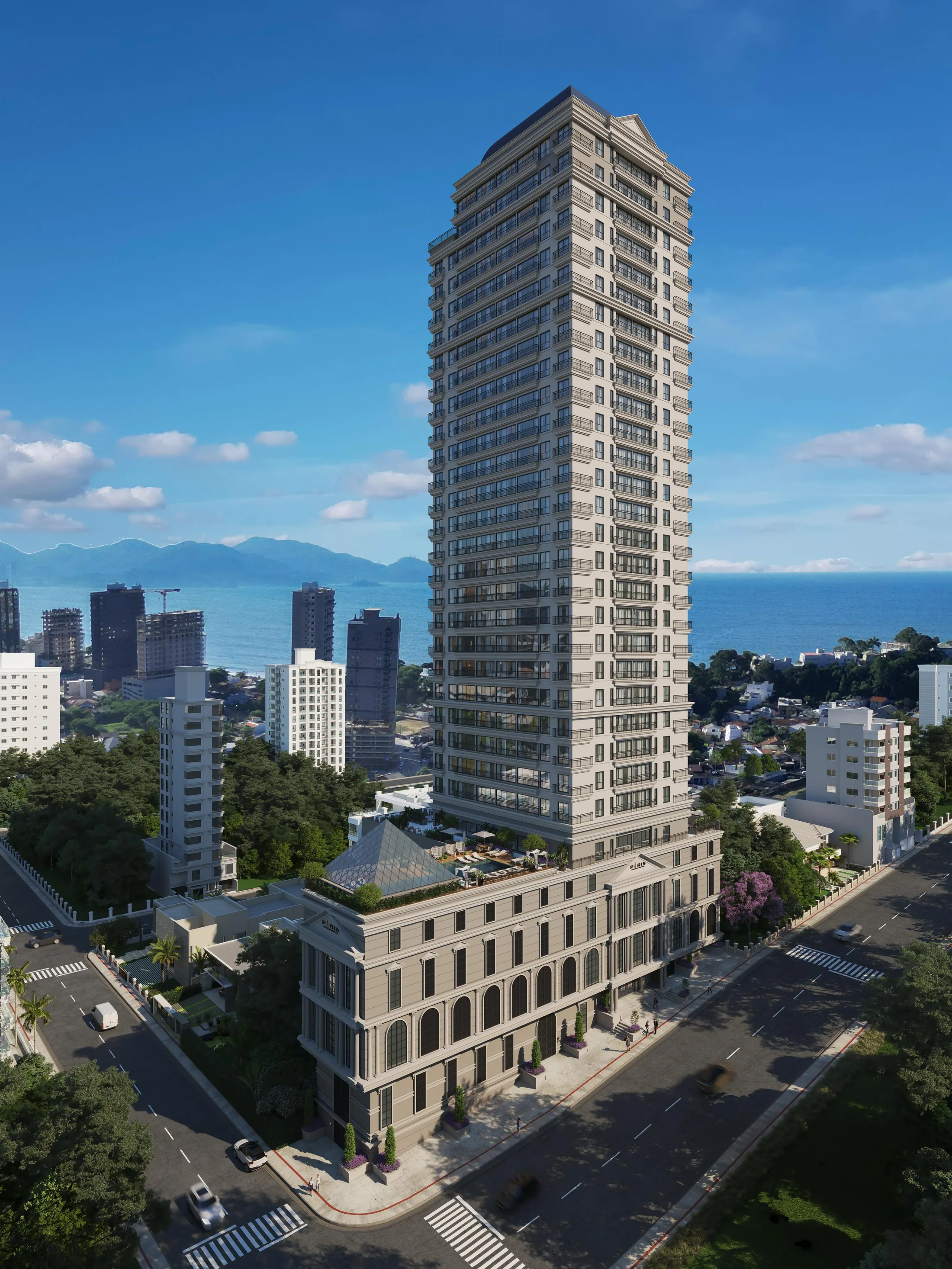 Edifício projetado pela PLATINUM